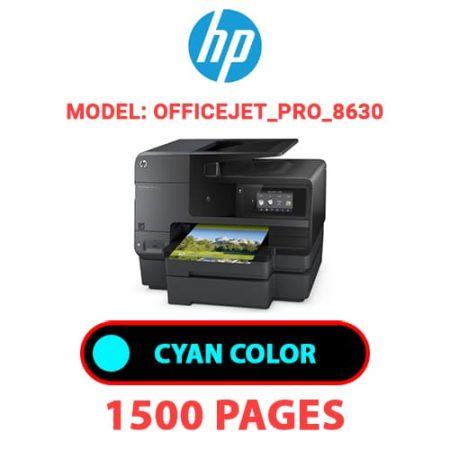 HP Officejet_Pro_8630 - CYAN INK