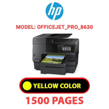 HP Officejet_Pro_8630 - YELLOW INK