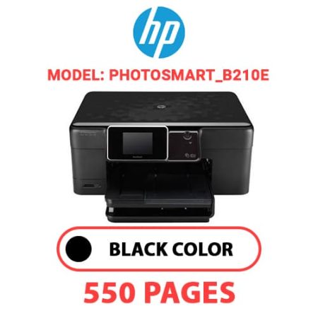 HP Photosmart_B210e - BLACK INK