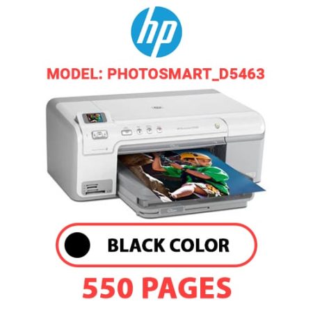 HP Photosmart_D5463 - BLACK INK