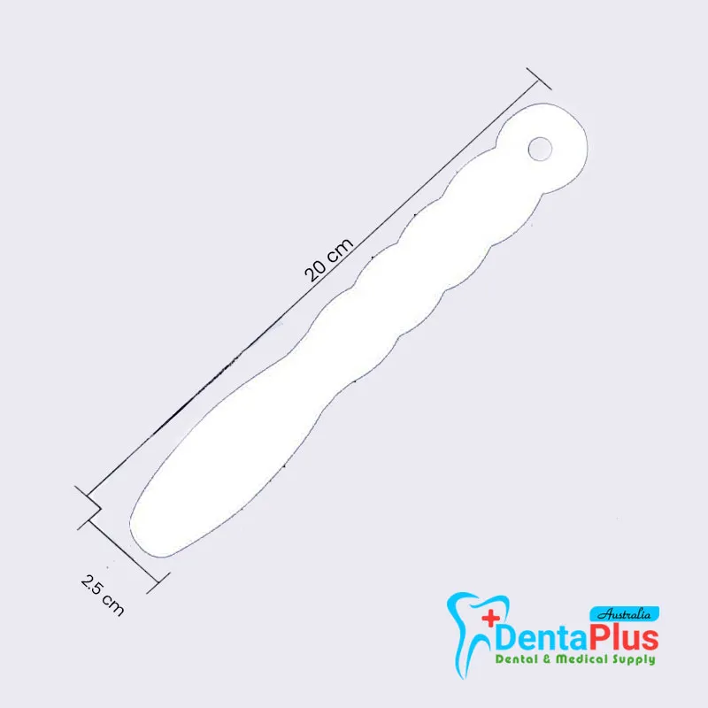 Plastic Alginate Mixing Spatula #Each