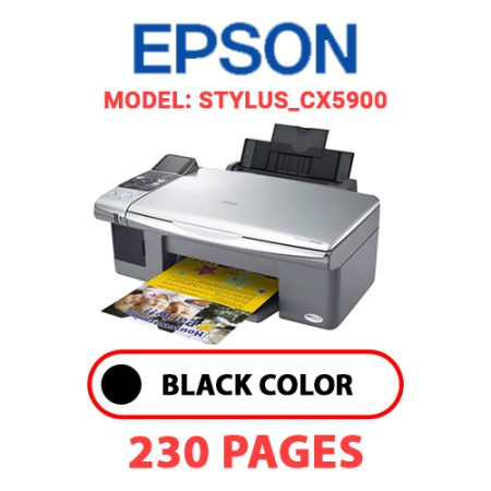 EPSON STYLUS_CX5900 PRINTER - BLACK INK