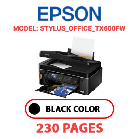 EPSON STYLUS_OFFICE_TX600FW PRINTER - BLACK INK