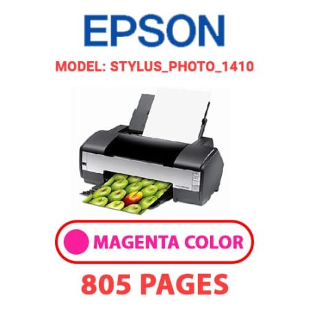 EPSON STYLUS_PHOTO_1410 - MAGENTA (RED) INK