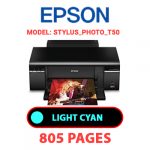 EPSON STYLUS_PHOTO_T50 - LIGHT CYAN INK