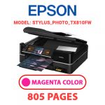 EPSON STYLUS_PHOTO_TX810FW - MAGENTA (RED) INK
