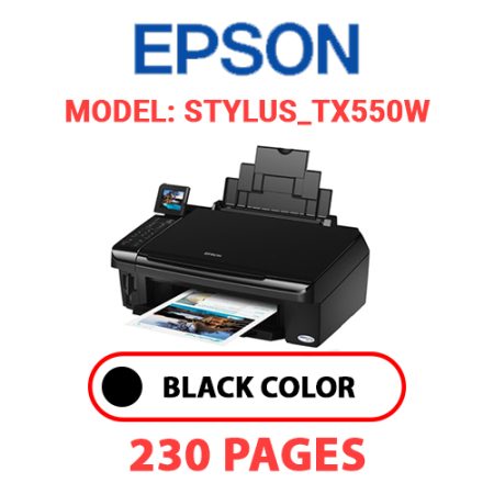 EPSON STYLUS_TX550W - BLACK INK