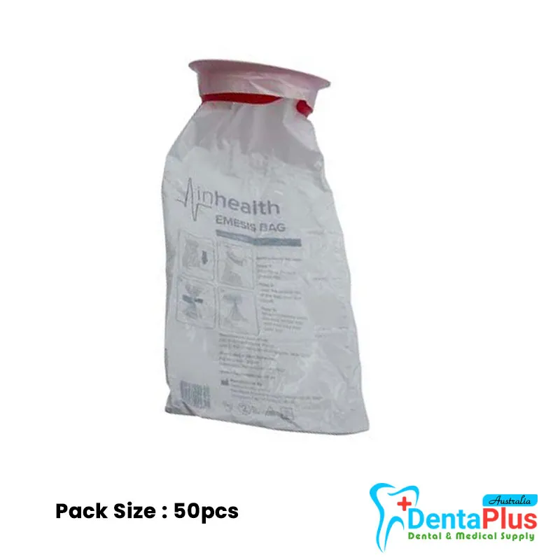 Vomit / Emesis Bag – 50pcs/Pack
