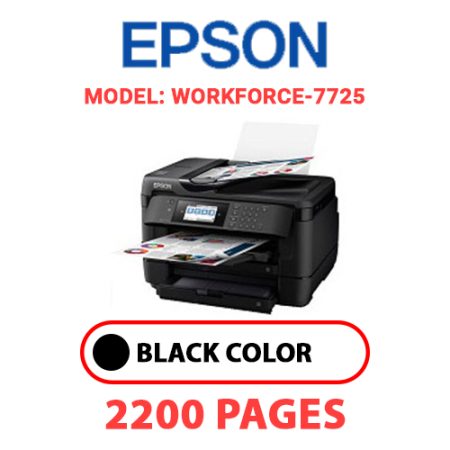 EPSON Workforce_7725 - BLACK INK