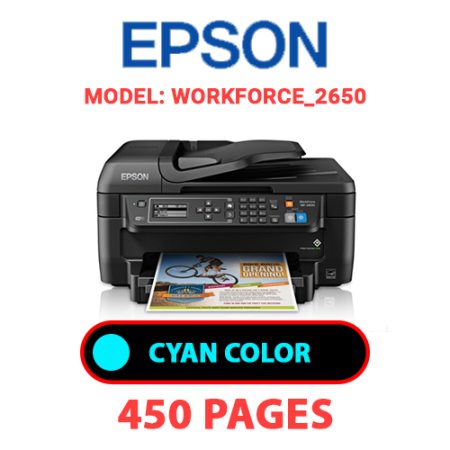 EPSON WorkForce_2650 - CYAN INK