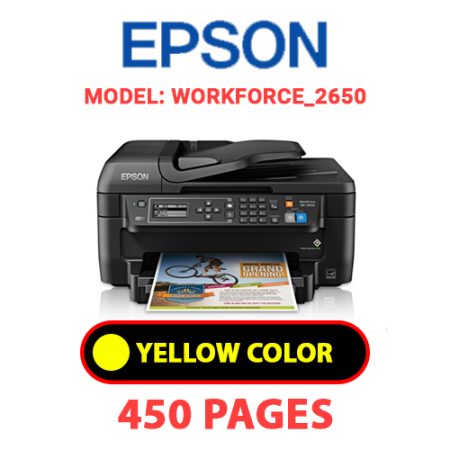 EPSON WorkForce_2650 - YELLOW INK