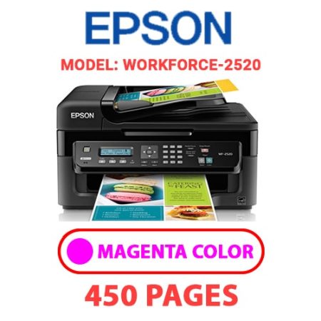 EPSON Workforce-2520 PRINTER - MAGENTA INK