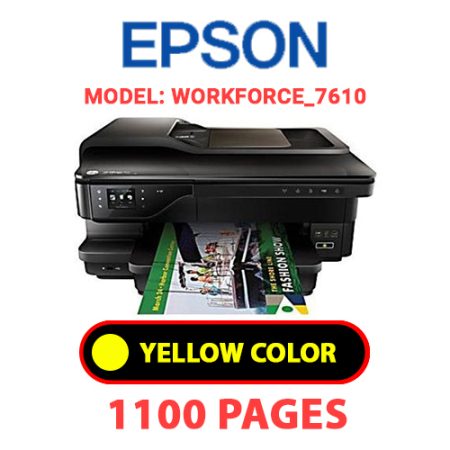 EPSON Workforce_7610 - YELLOW INK