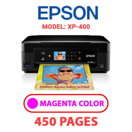 EPSON XP-400 PRINTER - MAGENTA INK