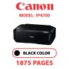 CANON iP4700 PRINTER - BLACK INK