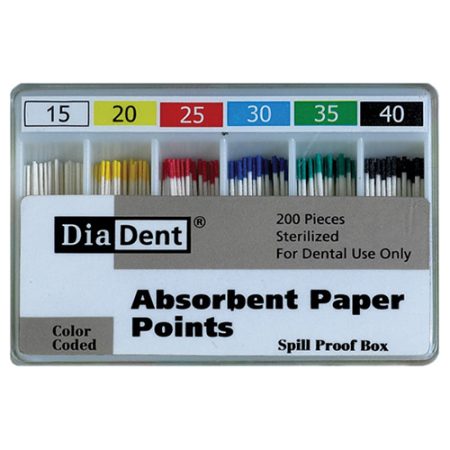 Paper Point Color Coded -DiaDent