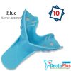 Disposable Impression Trays - Blue #12pcs/pkt - 10-lower-anterior