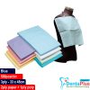 Medicom Dry Back Bibs (3 Ply - 33 x 45cm) 2ply paper + 1ply poly #500Pcs/Ctn - blue