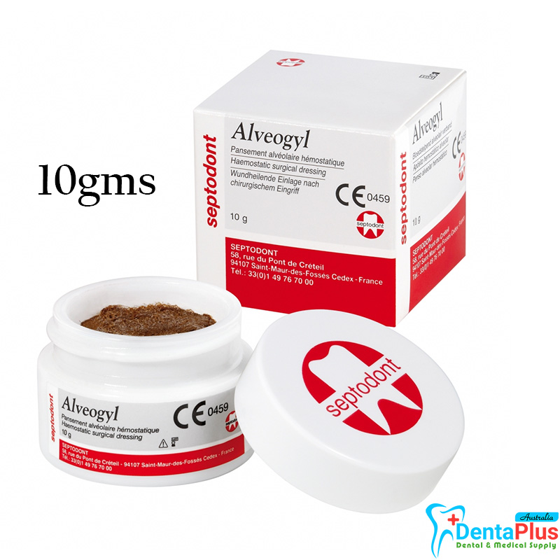 Septodont Alveogyl  Haemostatic Surgical Dressing 10gms #EACH