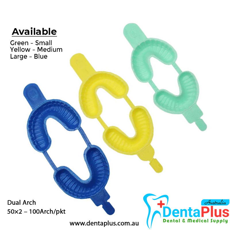 Disposable Fluoride Trays – Dual Arch