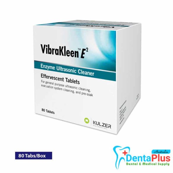 Kulzer Vibrakleen E2 Enzymatic Clinic 80 Tabs