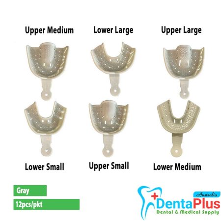 Dental Disposable Impression Trays Grey – Uniplus