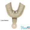 Dental Disposable Impression Trays Grey - Uniplus #12pcs/pkt - 4-lower-medium