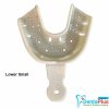 Dental Disposable Impression Trays Grey - Uniplus #12pcs/pkt - 6-lower-small