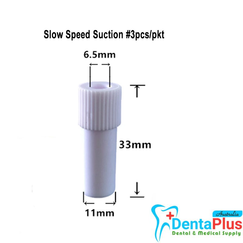 Adapter/Reducer - Slow Speed Suction #3pcs/pkt