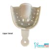 Dental Disposable Impression Trays Grey - Uniplus #12pcs/pkt - 5-upper-small