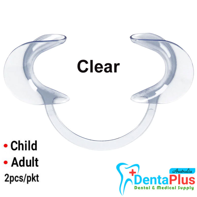 dental instrument Cheek & Lip Retractor C Shape Clear