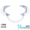Cheek & Lip Retractor C Shape Clear #2pcs/pkt - child
