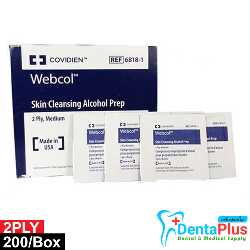 Webcol Alcohol Cleansing Swab