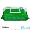 Clinell Universal Sanitising Wipes (Flat, Flat Thick & Bucket) - flat-pack-200-wipes