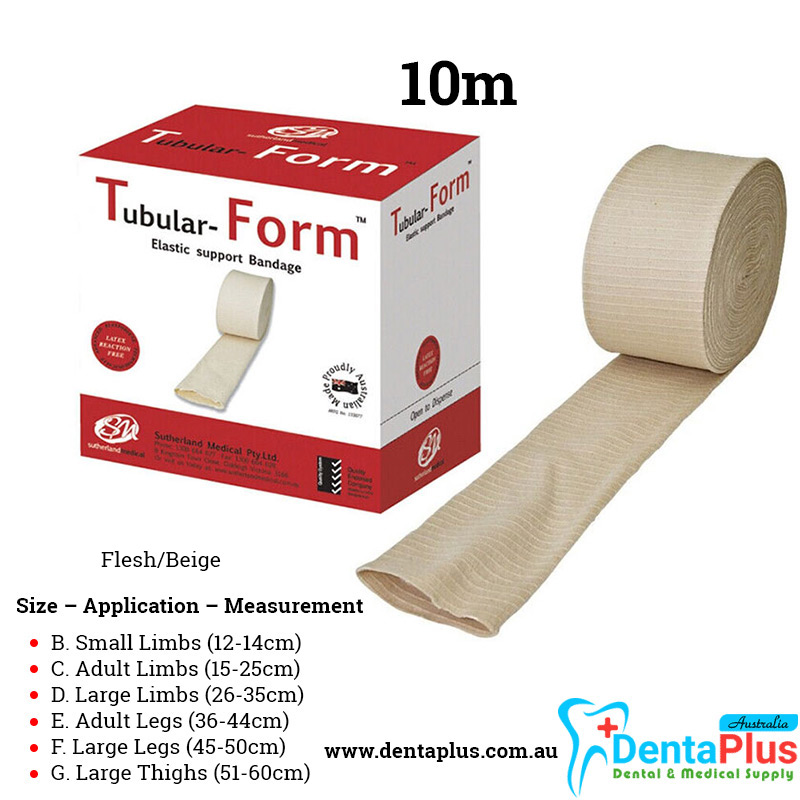 Tubular form compression bandage