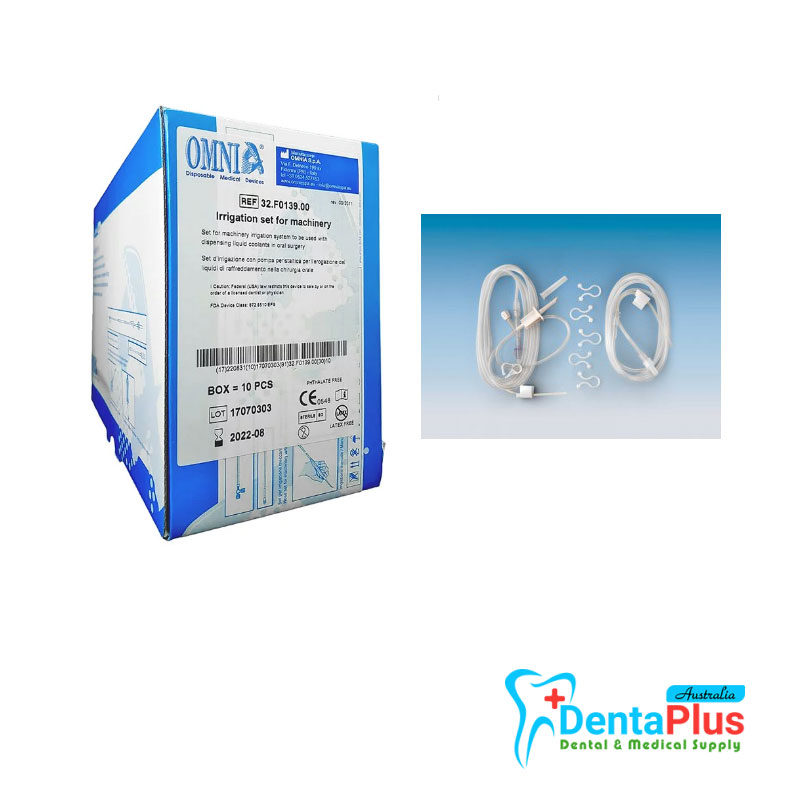 Omnia Irrigation Tubing Set Sterile Single Use for Implant  