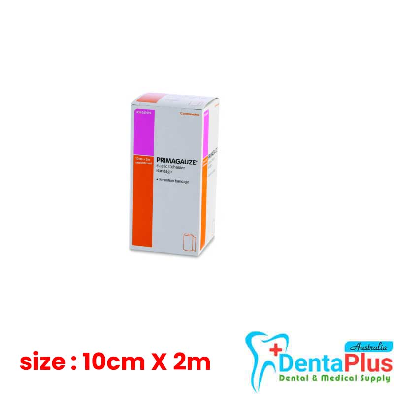 Primagauze Elastic Cohesive Bandage 10cm X 2m Unstretched