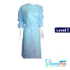 Everyday Essentials Disposable Isolation Level 1 Gowns Universal Blue 10pcs/pkt & 5pkts/ctn #50pices /CTN - 10pcs-pkt