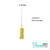 Thomas Barbed Broaches 6pcs/pkt - 25mm-yellow-size-30
