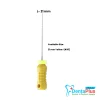 Thomas Barbed Broaches 6pcs/pkt - 21mm-yellow-size-30